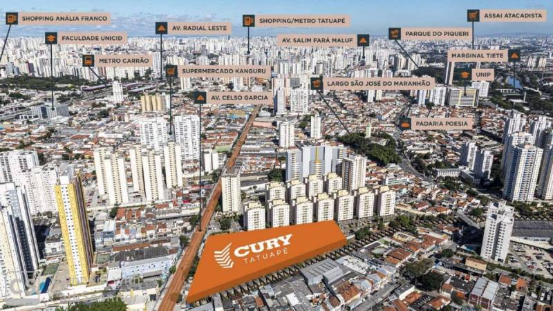Apartamento no coração do Tatuapé 