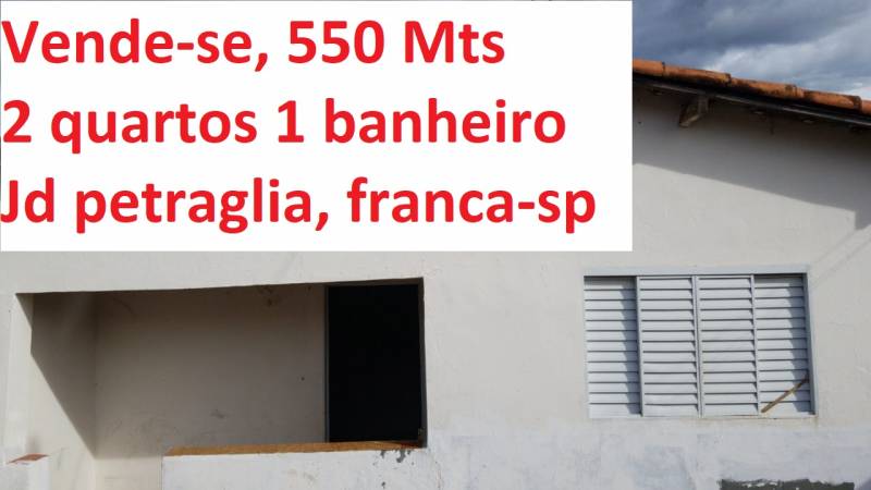 Vendo Casa Jd Petraglia 550 mts franca - sp