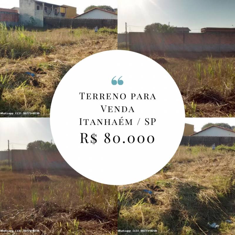 Terreno para a venda - Itanhaém/SP