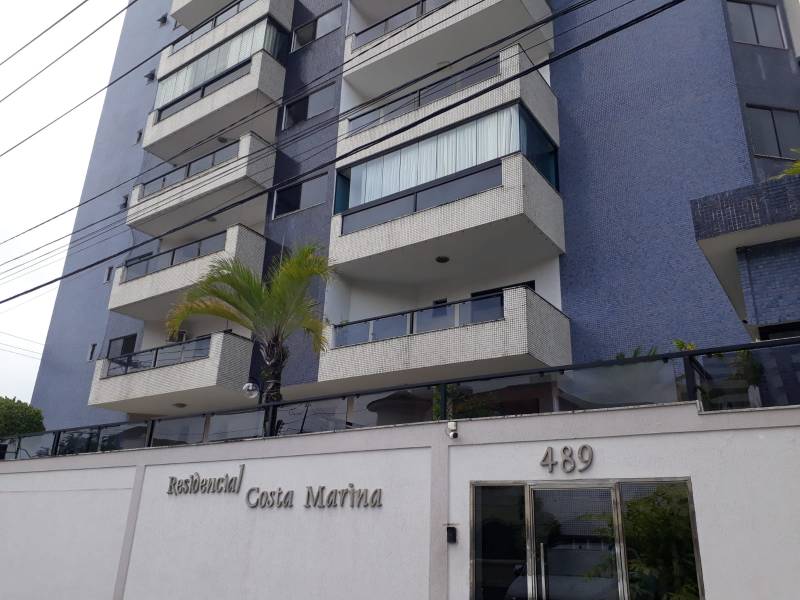 Apt 3/4 com suíte e varanda no residencial Costa Marina - Ilheus