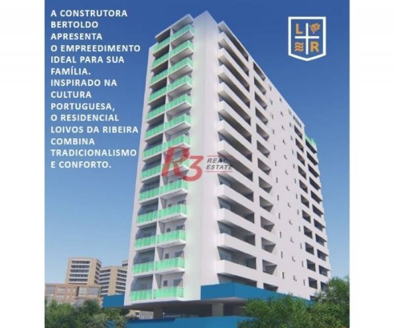 Apartamento à venda em Santos, Loivos da Ribeira