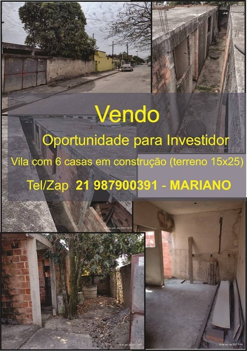 Vendo Vila com 6 casas