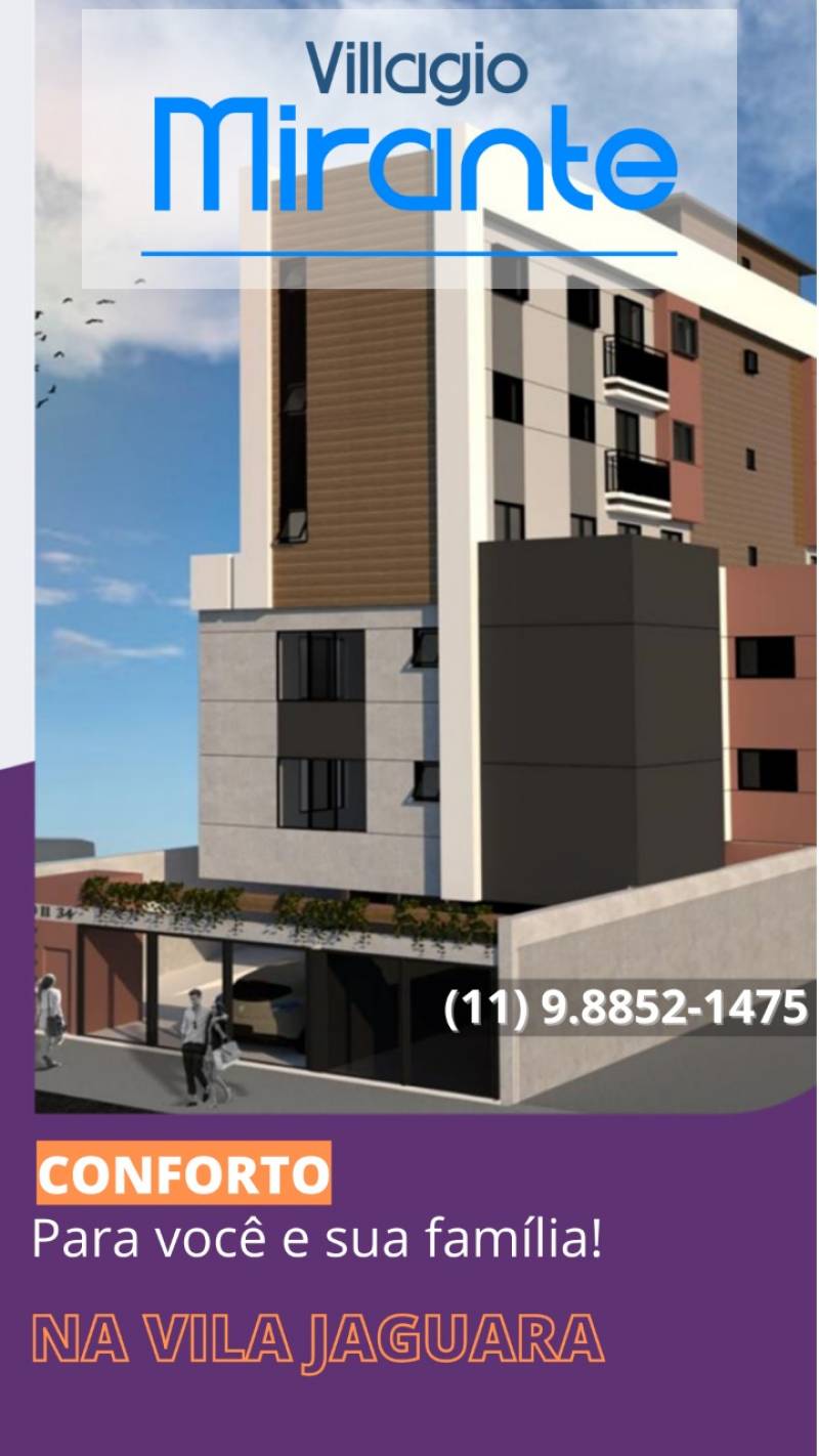 Apartamento novo na Vila Jaguara