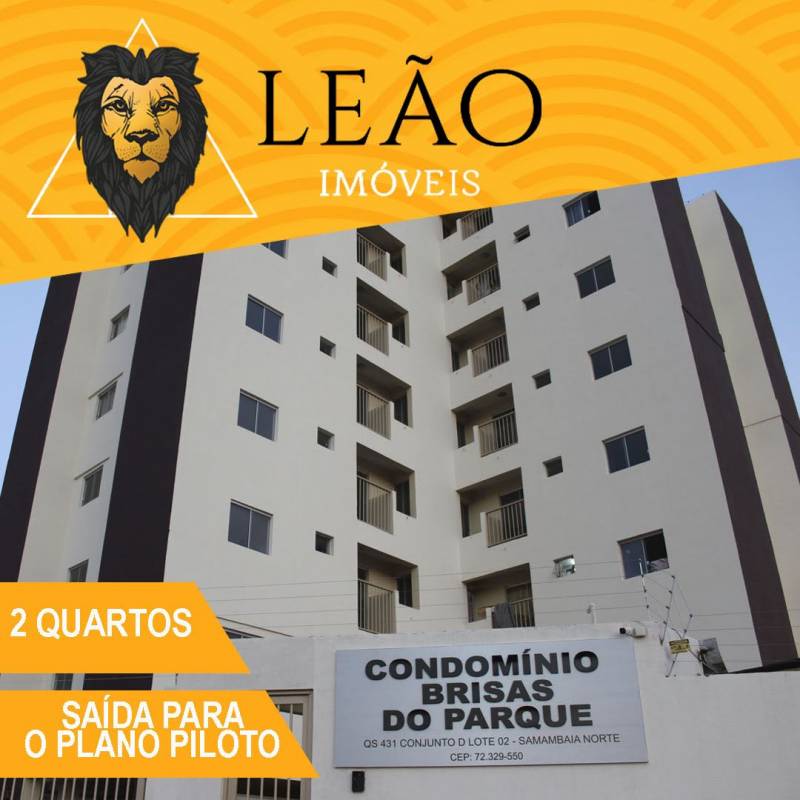 Apartamento 2 quartos QS 431 Aceita financiamento até 90% pelo BRB