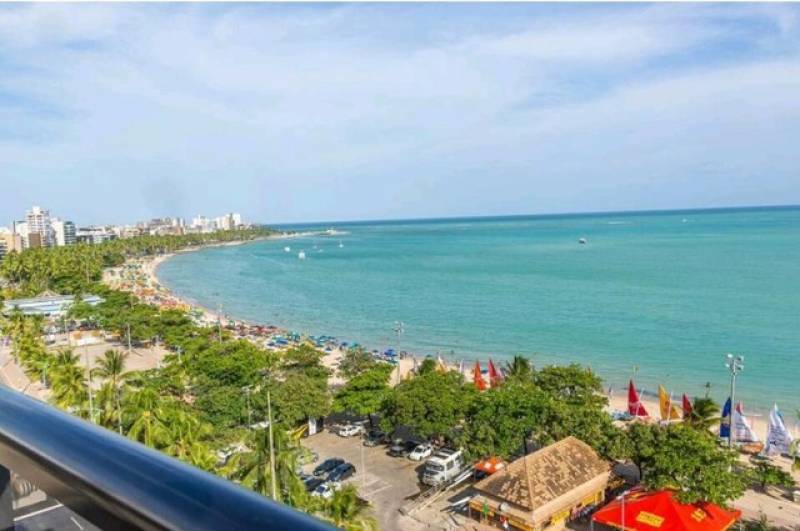 duplex beira mar da praia de pajuçara em Maceió