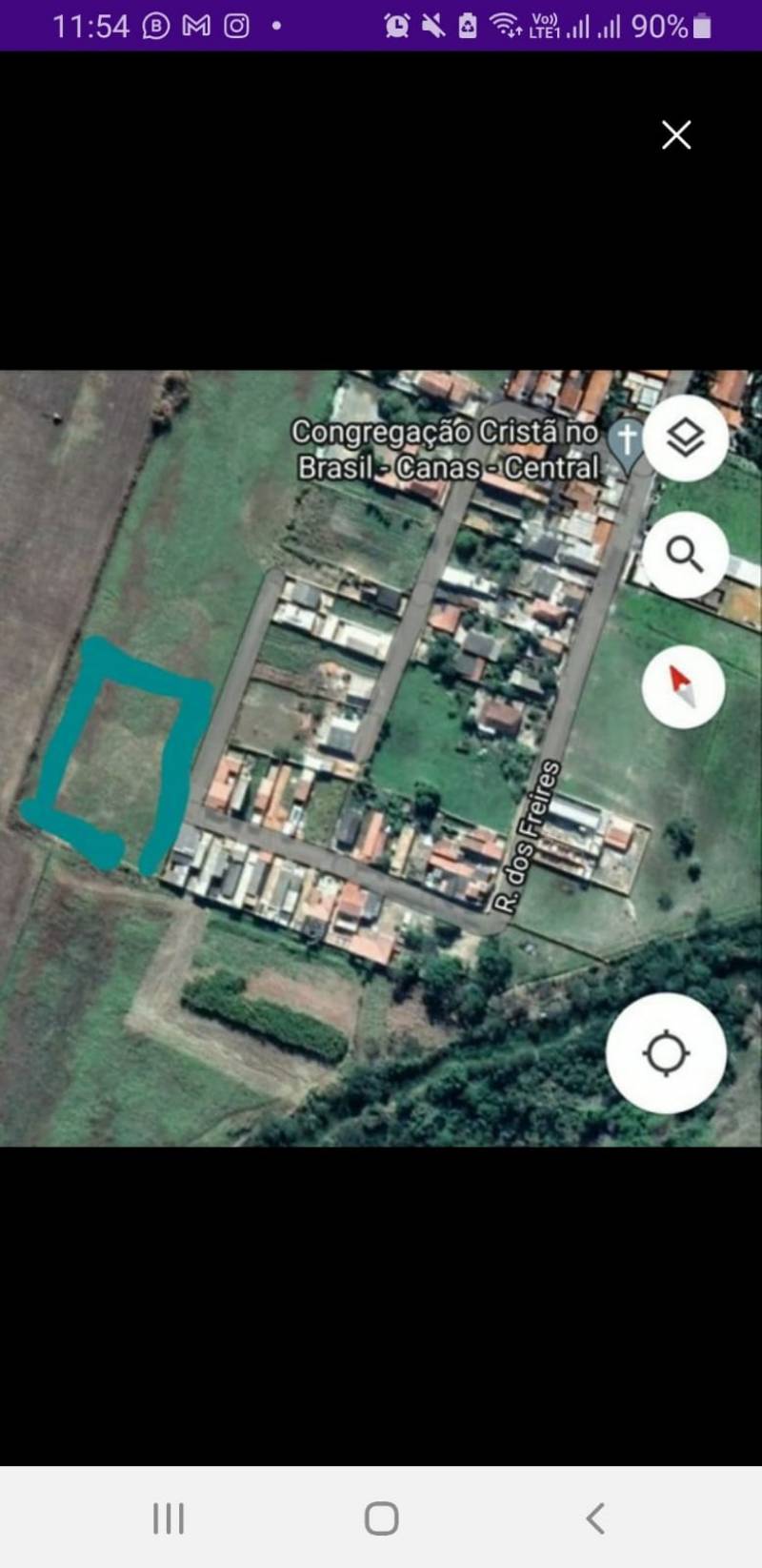 Terreno em Canas Plano de 2400m2