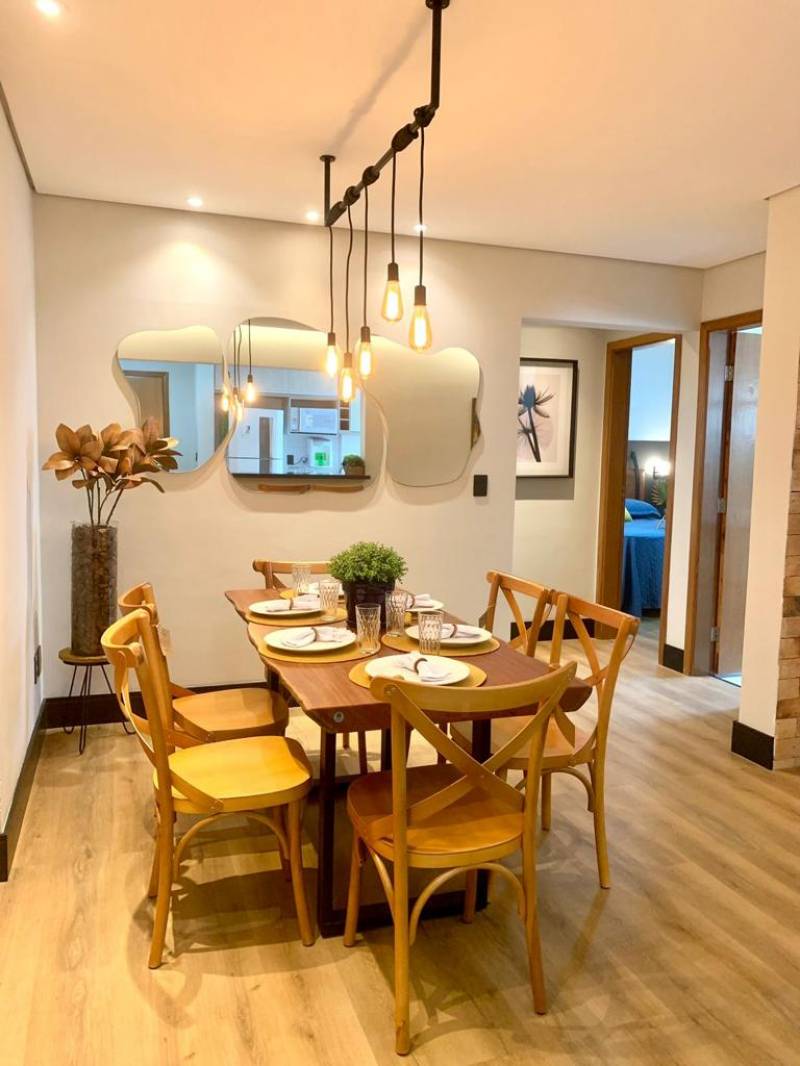 RARIDADE - LINDO APARTAMENTO MOBILHADO E DECORADO