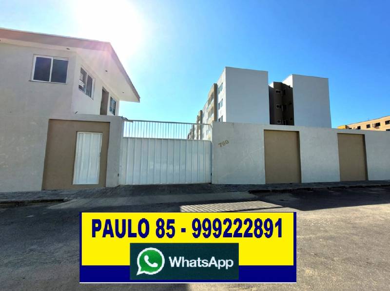 Alugo Apartamento Novo Com 3 Quartos e Lazer No Bairro Maraponga ao Lado da WS Eventos