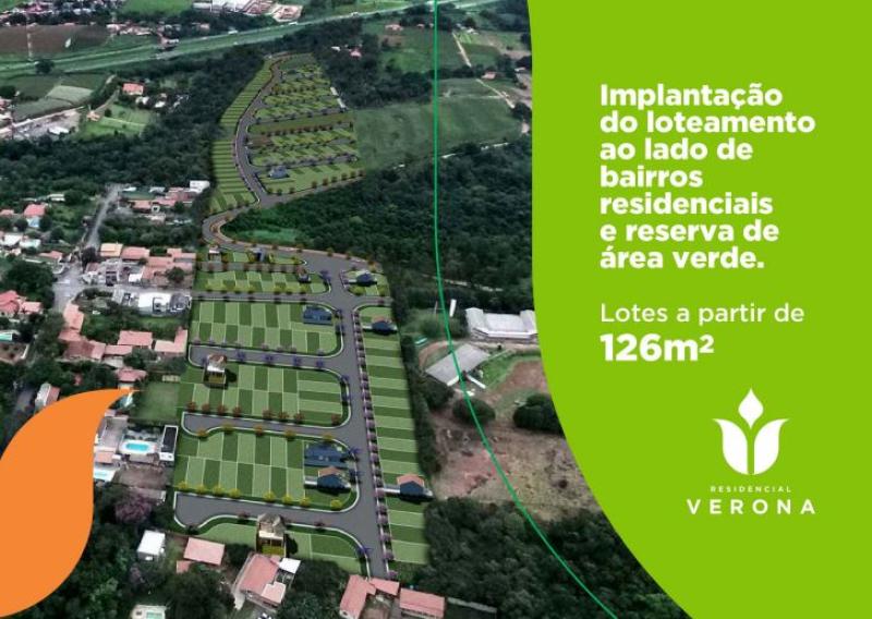 Residencial Verona - Lotes 126m² Jundiaí/SP