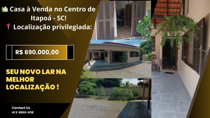 🏡 Casa à Venda no Centro de Itapoá - SC!