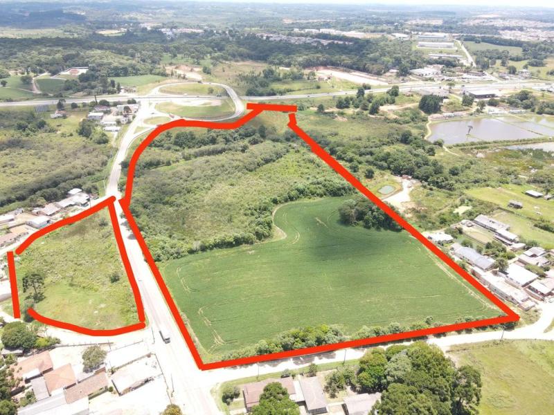 Área de 80.000m² com frente par BR 116 em Fazenda Rio Grande PR