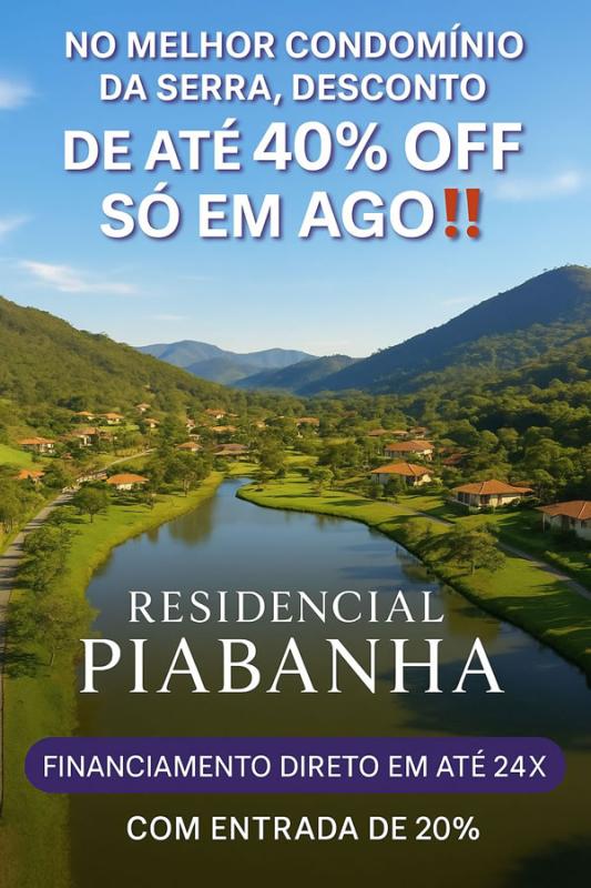 Lotes de 1.000 m2 à 3.000 m2 no melhor CONDOMÍNIO FECHADO à beira da BR-040 / Km 24