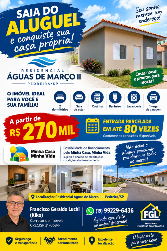 Casas Águas de março II
