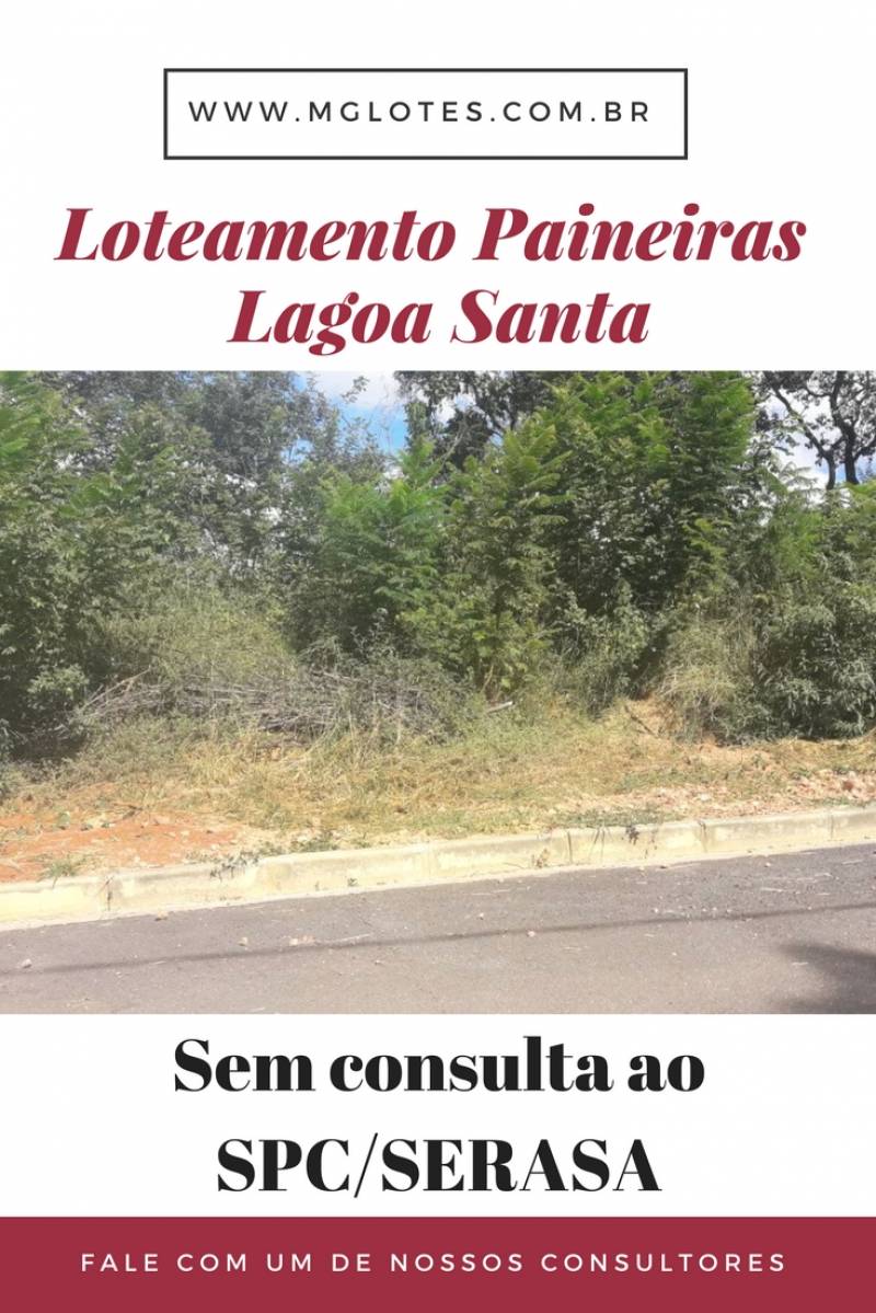 Lotes em LAGOA SANTA A PARTIR DE 80.000,00
