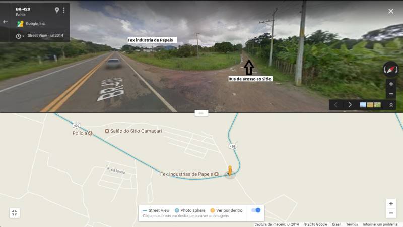 SITIO no povoado de tabuleiro - Santo Amaro - Ba