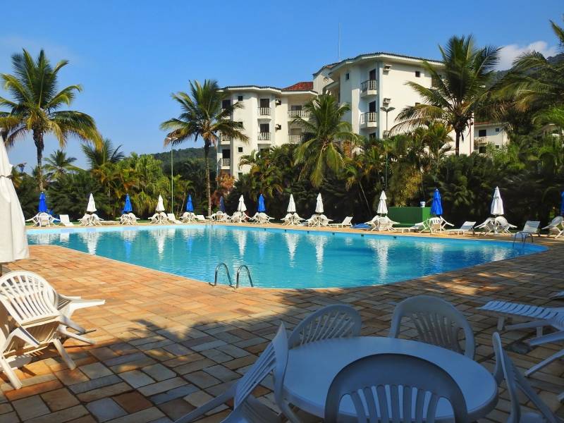 Apartamento com piscina, Praia das Toninhas-Ubatuba,SP
