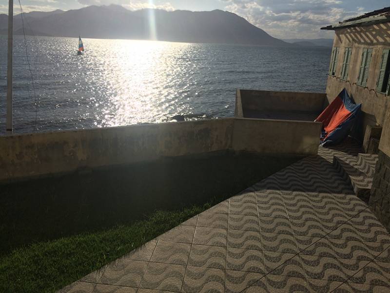 Casa com por do sol maravilhoso no Ribeirão da Ilha
