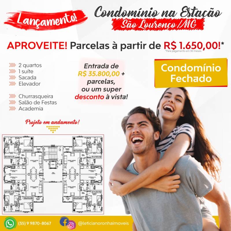 Lançamento no Bairro Estação 