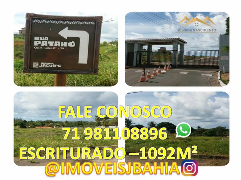 TERRENO - CONDOMINIO RESERVA DE JACUIPE