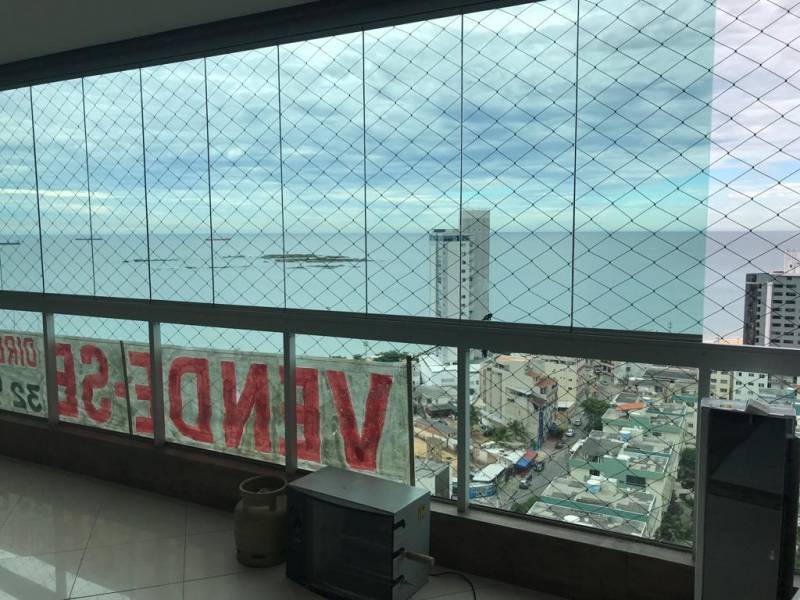 Apto 2 Qtos com vista panorâmica do mar em Itapuã
