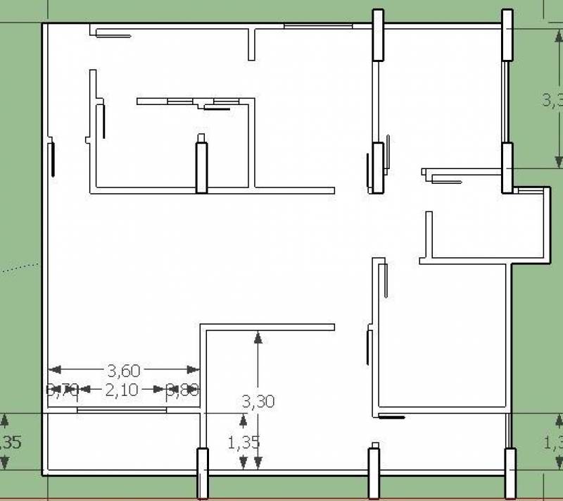 3Q - 1 Suíte - 1 vaga - St.Oeste Nobre - 107 m²