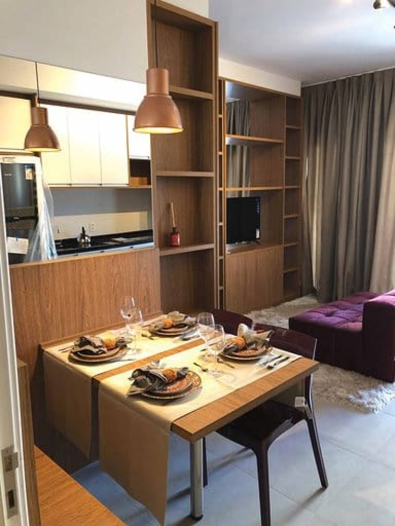 TRIX TAMBORÉ - Apto de 50m² Decorado, pronto para morar