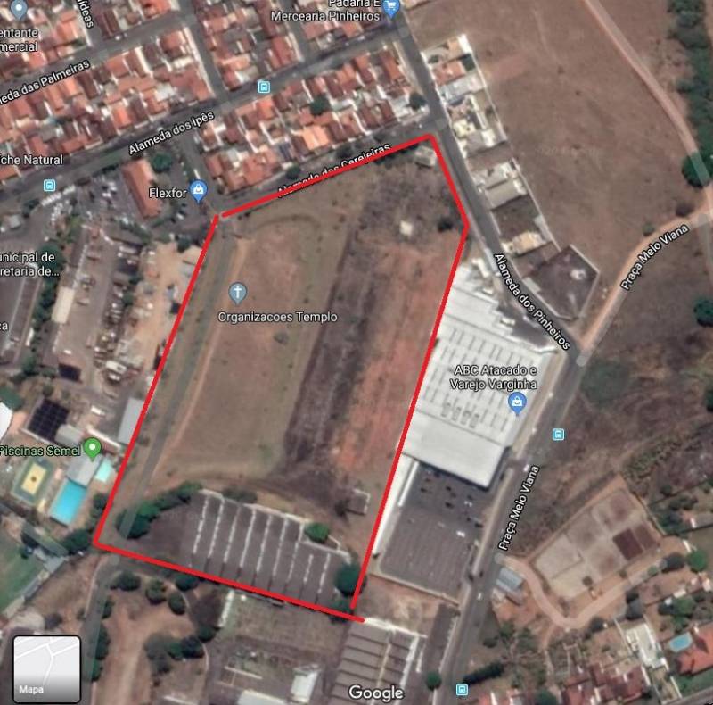 TERRENO ÁREA NOBRE, CENTRAL, 43.635,11 M2