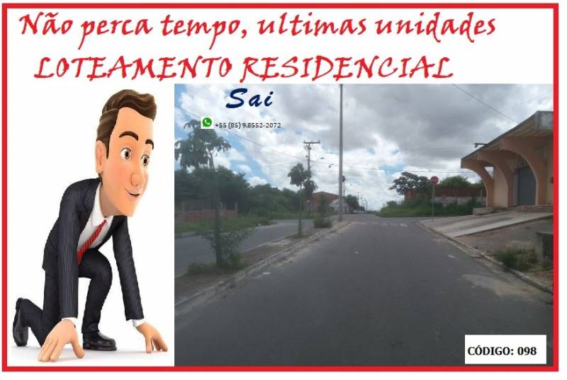 Lotes/Terrenos à venda em Fortaleza, CE